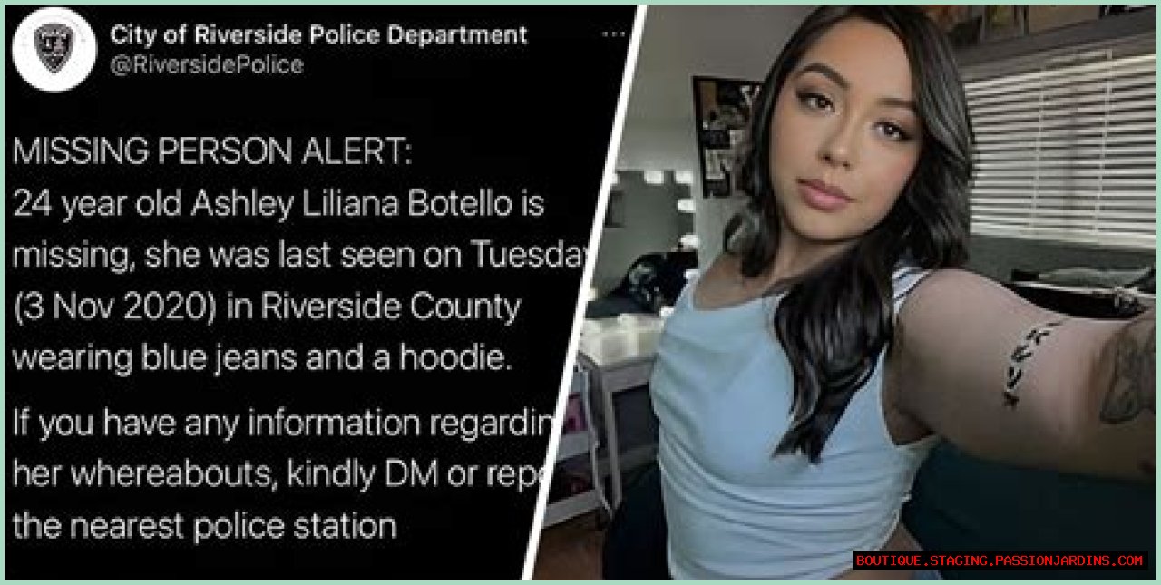 Unraveling The Mystery: The Case Of Ashley Liliana Botello Missing